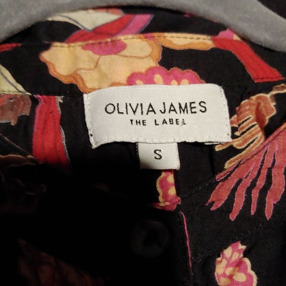 Colorful Bird Print Blouse - Picture 10 of 11